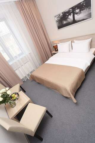 Отель Маркс Иркутск Номер стандарт с 1 двуспальной кроватью (с завтраком)-1